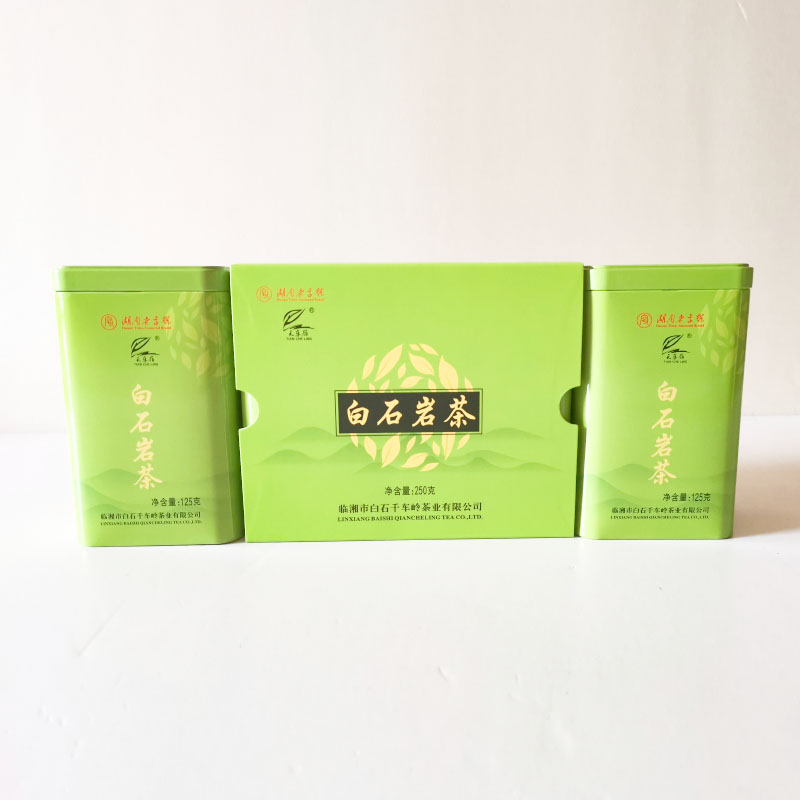 白石巖茶，4*125克 湖南老字號(hào) 天車(chē)嶺牌